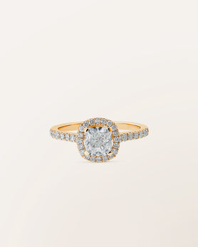 Bague Étincelle coussin 0,70 ct