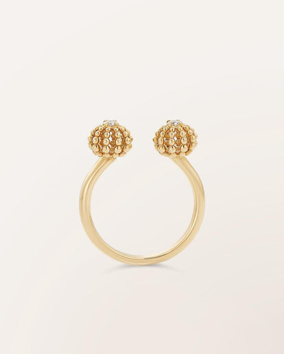 Bague Duo minis Oursins - Barth Monte-Carlo